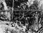 Testing the Stony Creek Bridge, Cairns District, 1890 Testing the Stoney Creek Bridge, Cairns District, 1890